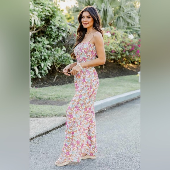 Floral Jumpsuit - Picture 3 of 6